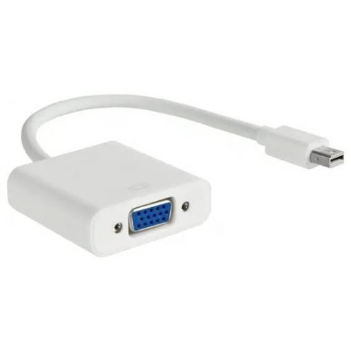 Akyga AK-AD-39 Mini-DisplayPort adaptér [1x VGA zásuvka - 1x zástrčka DisplayPort] bílá 15 cm