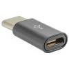 Akyga USB adaptér [1x micro USB 2.0 zásuvka B - 1x USB-C® zástrčka] AK-AD-46