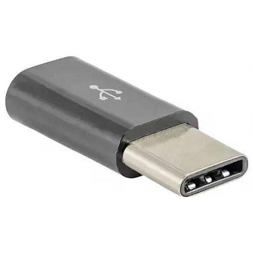 Akyga USB adaptér [1x micro USB 2.0 zásuvka B - 1x USB-C® zástrčka] AK-AD-46