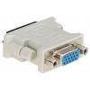 Akyga AK-AD-12 DVI adaptér [1x DVI zástrčka 24+5pólová - 1x VGA zásuvka] bílá