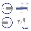 Akyga knoflíkový článek CR 2032 3 V 1 ks 210 mAh Li-MnO2 CR2032 HP2D
