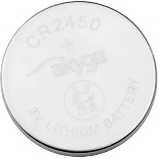 Akyga knoflíkový článek CR 2450 3 V 1 ks 600 mAh Li-MnO2 CR2450