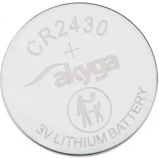 Akyga knoflíkový článek CR 2430 3 V 1 ks 280 mAh Li-MnO2 CR2430