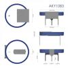 Akyga knoflíkový článek CR 2032 3 V 1 ks 210 mAh Li-MnO2 CR2032 HP3CL