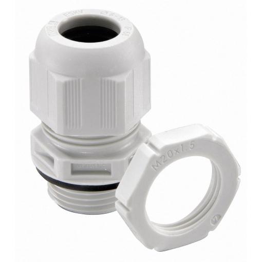 Wiska 10066526-1 kabelová průchodka M20 polyamid šedobílá (RAL 7035) 1 ks