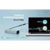 i-tec CAHUBMETAL2A2CPD USB Hub 2 + 2 port USB-A, USB-C® USB 3.2 Gen1 5 GBit/s stříbrná CAHUBMETAL2A2CPD