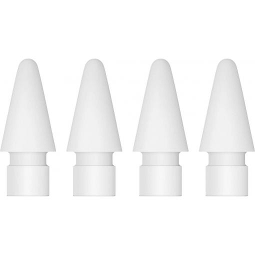 Apple Pencil Tips náhradní hroty sada 4 ks bílá