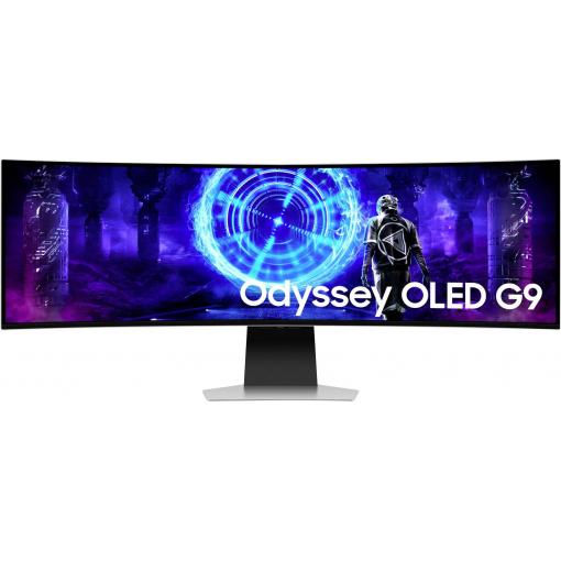 Samsung Odyssey OLED G9 LS49DG954SU herní monitor 124.5 cm (49 palec)5120 x 1440 Pixel, 32:9, 0.03 ms, OLED