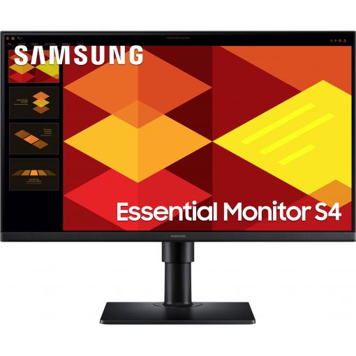 Samsung Essential Monitor S4 LS24D406GAU LCD monitor 61 cm (24 palec)1920 x 1080 Pixel, 16:9, 5 ms, IPS LCD