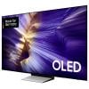Samsung OLED S90F 4K Vision AI OLED TV, 138 cm 55 palec, G (A - G), CI+, DVB-C, DVB-S2, DVB-T2, PVR ready, Smart TV, UHD, WLAN, stříbrná, černá