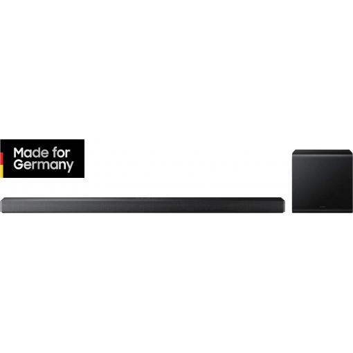 Samsung Q-Serie HW-QS710GF 3.1.2 Soundbar černá Bluetooth®, Dolby Atmos® , vč. bezdrátového subwooferu, upevnění na zeď, Wi-Fi