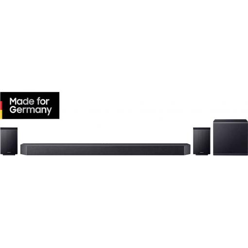 Samsung Q-Serie HW-Q995GF 11.1.4 Soundbar černá Bluetooth®, Dolby Atmos® , vč. bezdrátového subwooferu, upevnění na zeď, Wi-Fi