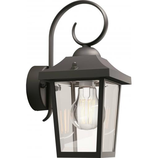 Philips LED Buzzard Wandleuchte 1x60W 230V 8718696156797 nástěnné světlo žárovka E27 černá