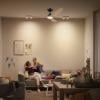 Philips LED Olas stropní ventilátor 30 W (Ø x v) 1320 mm x 310 mm černá s dálkovým ovládáním, stmívatelný