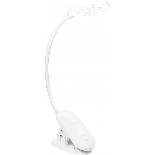 Philips LED Forys Clip DSK206 8720169194397 Akumulátorová stolní LED lampa LED pevně vestavěné LED 5 W bílá