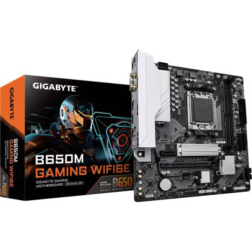 Gigabyte B650M GAMING WIFI6E Základní deska Socket (PC) AMD AM5 Tvarový faktor Micro-ATX Čipová sada základní desky AMD® B650