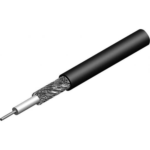 Telegärtner RG178, 100012812 koaxiální kabel, vnější Ø: 1.85 mm, 50 Ω, hnědá, metrové zboží