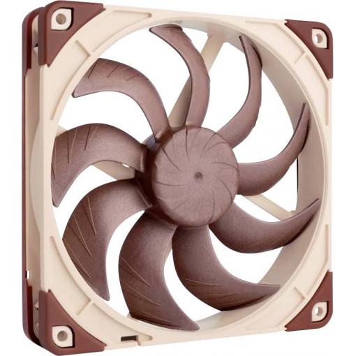 Noctua NF-A14X25 G2 LS-PWM PC větrák s krytem béžová, hnědá (š x v x h) 14 x 2.5 x 14 cm