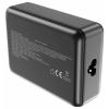 VOLTCRAFT UC-4C1A240W01 USB nabíječka, GaN, USB Power Delivery (USB-PD) , Rychlonabíječka, 4x USB-C®, 1x USB A , 240 W, Power Delivery 3.0, černá
