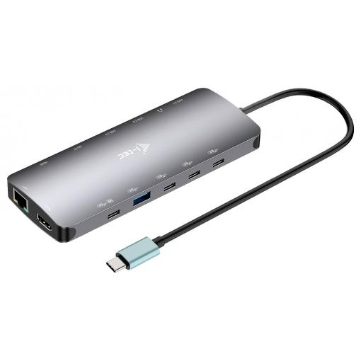 i-tec USB-C® dokovací stanice C31NANOTRIPLED140 vč. funkce nabíjení, napájení USB-C®