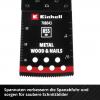 Einhell 708043 Tauchsägeblatt BIM Met, 34mm bimetalový sada multifunkčního nářadí 34 mm 1 ks