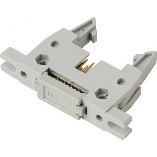 TRU COMPONENTS TC-13537780 konektor pro ploché kabely s dlouhou vysouvací páčkou Rastr (rozteč): 2.54 mm Počet pólů: 10 Počet řádků: 2 1 ks