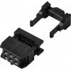 TRU COMPONENTS TC-13537784 konektor pro ploché kabely s odlehčením tahu Rastr (rozteč): 2.54 mm Počet pólů: 6 Počet řádků: 2 1 ks