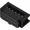 TRU COMPONENTS TC-13537820 konektor pro ploché kabely s odlehčením tahu Rastr (rozteč): 1.27 mm Počet pólů: 20 Počet řádků: 2 1 ks