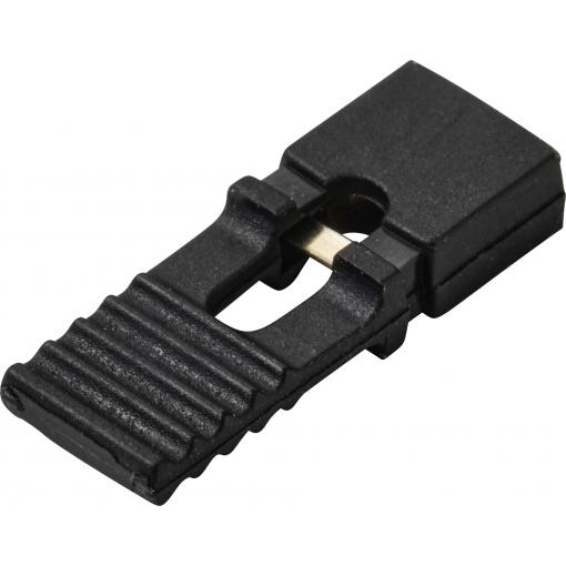 TRU COMPONENTS TC-13537828 zkratovací můstek Rastr (rozteč): 2.54 mm Počet kontaktů v řadě:2 Množství: 1 ks