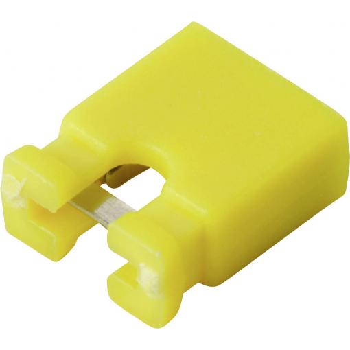 TRU COMPONENTS TC-13537840 zkratovací můstek Rastr (rozteč): 2.54 mm Počet kontaktů v řadě:2 Množství: 1 ks