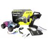 Amewi MAX20 blau-pink modrá, růžová komutátorový 1:20 RC model auta elektrický monster truck 4WD (4x4) RtR 2,4 GHz