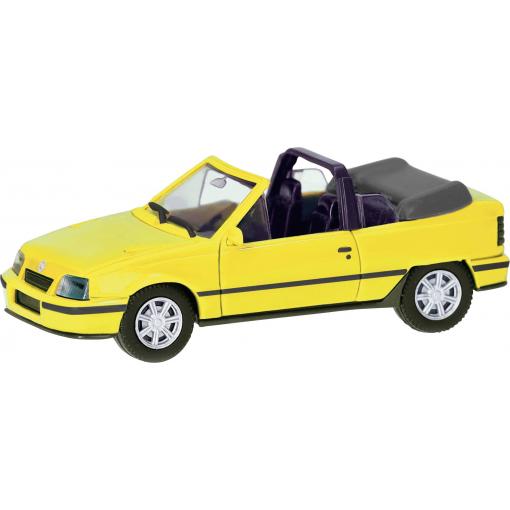 Herpa 421027 H0 model osobního automobilu Opel Kadett E GSI Cabrio, JamaicaŽLUTÁ