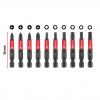 Einhell Karabiner Impact Bit Set 10tlg 118633 sada bitů, 1/4 (6,3 mm), PH, PZ, šestiúhelník, TX, 1/4 (6,3 mm)