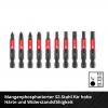 Einhell Karabiner Impact Bit Set 10tlg 118633 sada bitů, 1/4 (6,3 mm), PH, PZ, šestiúhelník, TX, 1/4 (6,3 mm)