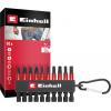 Einhell Karabiner Impact Bit Set 10tlg 118633 sada bitů, 1/4 (6,3 mm), PH, PZ, šestiúhelník, TX, 1/4 (6,3 mm)