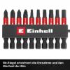 Einhell Karabiner Impact Bit Set 10tlg 118633 sada bitů, 1/4 (6,3 mm), PH, PZ, šestiúhelník, TX, 1/4 (6,3 mm)