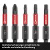 Einhell Impact Bit Taschenbox 10tlg 118653 sada bitů, 1/4 (6,3 mm), PH, PZ, šestiúhelník, TX, 1/4 (6,3 mm)