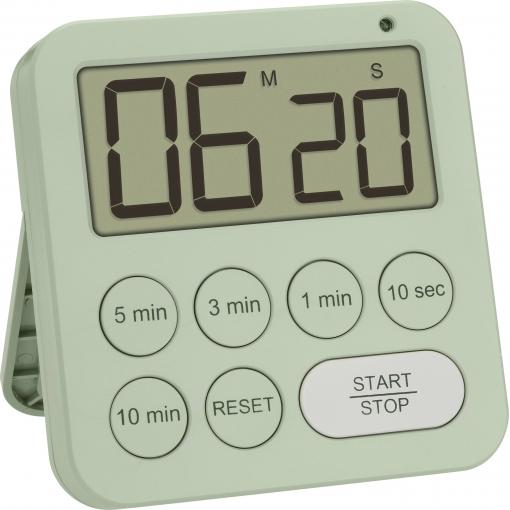 TFA Dostmann Digitaler Timer und Stoppuhr stopky (časovač) zelená digitální