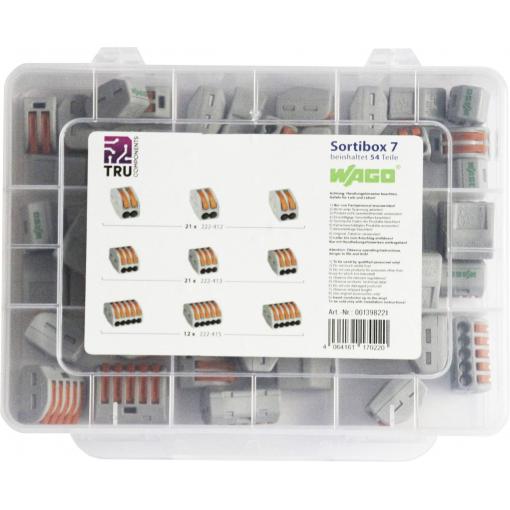 WAGO WA-741-744, kabelové svorky, 0.08-2.5 mm², 54 ks