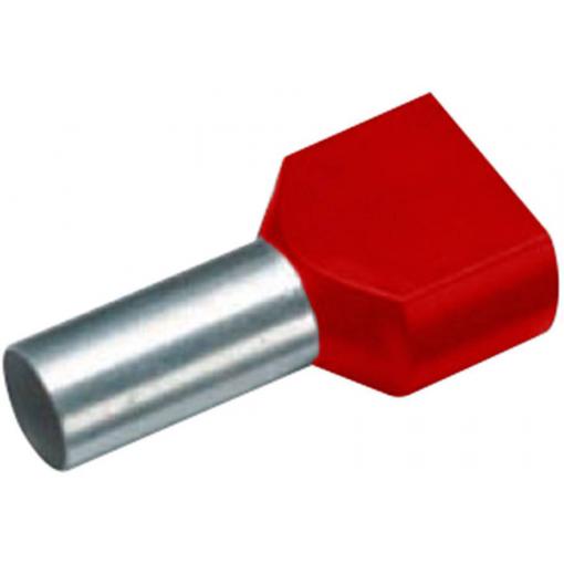 Vogt Verbindungstechnik 490814D dutinka 10 mm² částečná izolace červená 100 ks