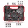 Einhell 708135 XL-PLUS-CASE Bimetal, HSS sada multifunkčního nářadí 1 sada