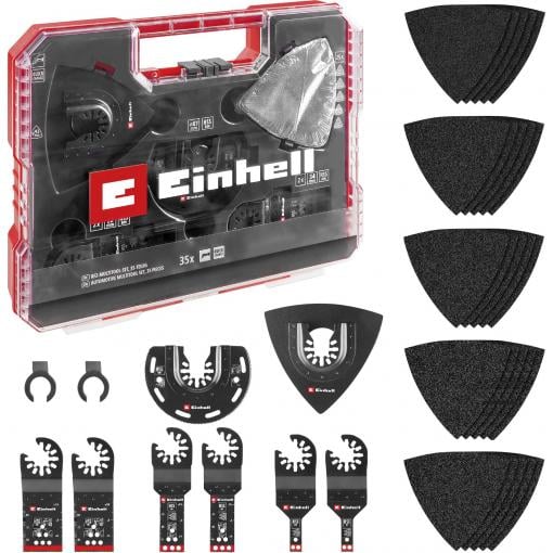Einhell 708135 XL-PLUS-CASE Bimetal, HSS sada multifunkčního nářadí 1 sada