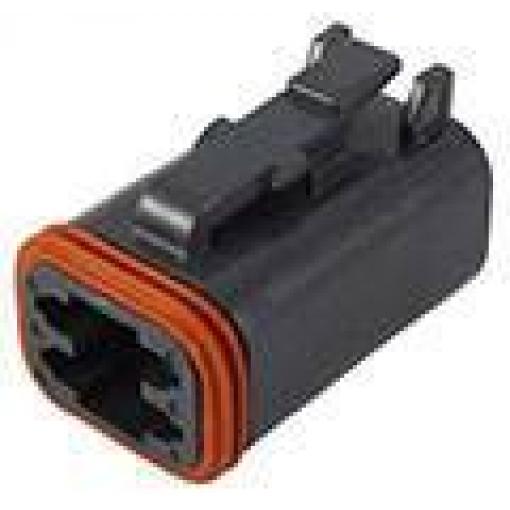 TE Connectivity DT06-4S-CE02 kulatý faston, 1 ks