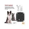 GoSmart dávkovač krmiva EMOS H6006 Pet Care s kamerou, 6 l, černý, Wi-Fi