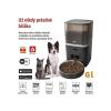 GoSmart dávkovač krmiva EMOS H6006 Pet Care s kamerou, 6 l, černý, Wi-Fi