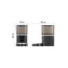 GoSmart dávkovač krmiva EMOS H6006 Pet Care s kamerou, 6 l, černý, Wi-Fi