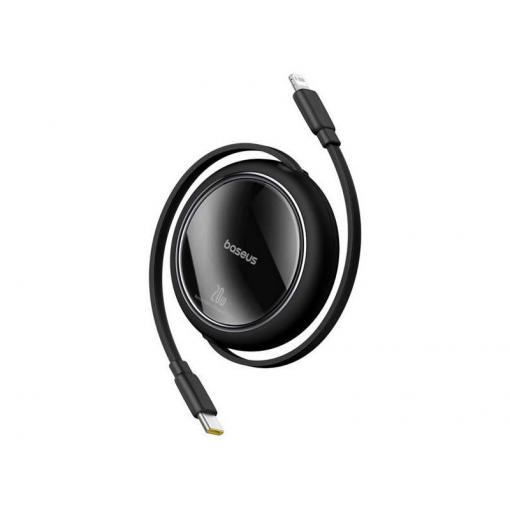 Kabel BASEUS Free2Pull USB-C/Lightning 1m Black 20W