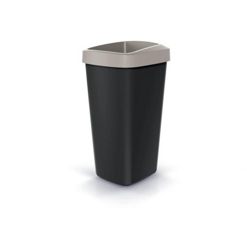 Koš odpadkový COMPACTA Q DROP světle hnědá 25l