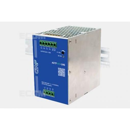 Průmyslový zdroj ADTF480-24S, 480 W, 24 V / 20 A, na DIN lištu
