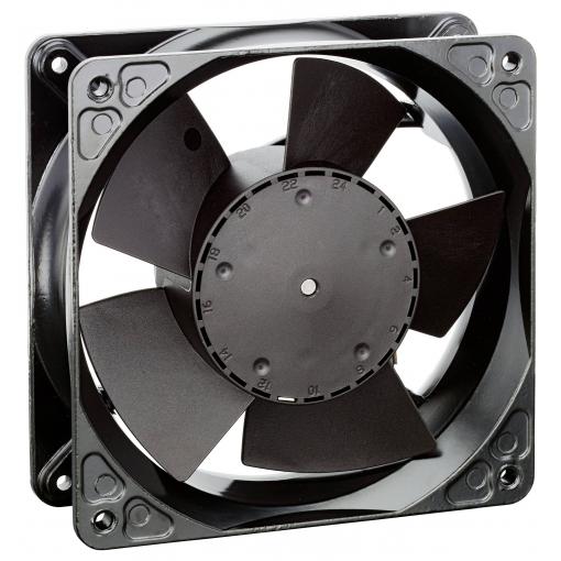 EBM Papst 4114N/2X axiální ventilátor, 24 V/DC, 168 m³/h, (d x š x v) 119 x 119 x 38 mm, 9294310149